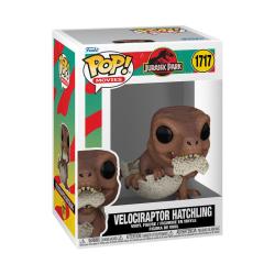 Jurassic Park Hatchling Figura POP! Movies Vinyl Velociraptor 9 cm FUNKO