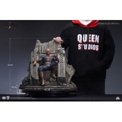 Black Adam Estatua 1/4 Black Adam On Throne 53 cm Queen Studios 