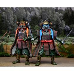 Tortugas Ninja II: The Secret of the Ooze 2-Pack Figuras Leonardo & Michelangelo 18 cm NECA