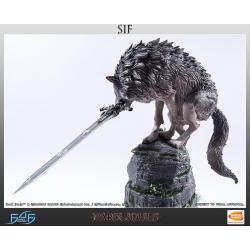 Dark Souls Estatua The Great Grey Wolf Sif 64 cm First 4 Figures 