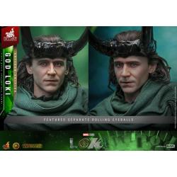 Hot Toys DX41AE Marvel Loki Collectible Action Figurine 1/6 God Loki (Artisan Edition) 31cm