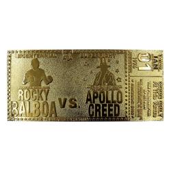Rocky Réplica 45th Anniversary Bicentennial Superfight Ticket (dorado)
