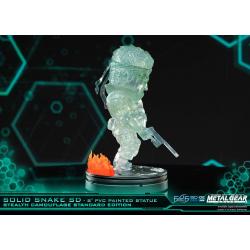 Metal Gear Solid Estatua PVC SD Solid Snake Stealth Camouflage Ver. 20 cm