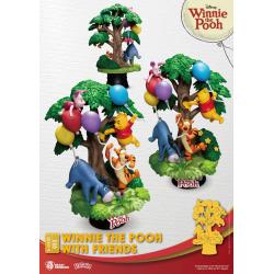 Disney Diorama PVC D-Stage Winnie The Pooh With Friends 16 cm