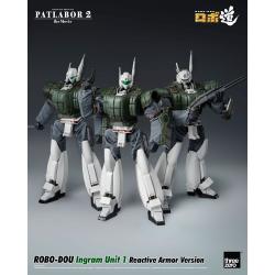 Patlabor 2: The Movie Figura Robo-Dou Ingram Unit 1 Reactive Armor Version 23 cm ThreeZero