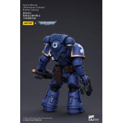 Warhammer 40k Figura 1/18 Space Marines Ultramarines Outriders Brother Catonus 14 cm  Joy Toy (CN) 