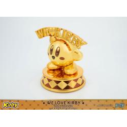 Kirby Estatua DieCast We Love Kirby Gold Edition 10 cm  First 4 Figures 