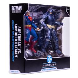 DC Pack 2 Figuras Collector Multipack Superman vs. Armored Batman 18 cm