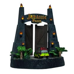 Jurassic Park Escultura Gates Environment 20 x 28 cm