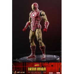 Iron Man Sixth Scale Figure by Hot Toys The Origins Collection - Comics Masterpiece Series Diecast