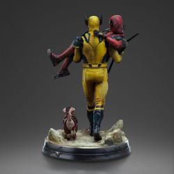 Deadpool Estatua 1/10 Deluxe Art Scale Deadpool & Wolverine 21 cm  Iron Studios