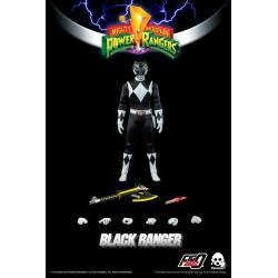 Mighty Morphin Power Rangers Figura FigZero 1/6 Black Ranger 30 cm