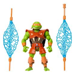 MASTERS DEL UNIVERSO & TORTUGAS NINJA DE Grayskull Figura Michelangelo 14 cm MATTEL