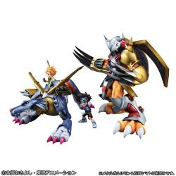 Digimon Adventure Serie G.E.M. Estatua PVC Wargreymon & Taichi 25 cm
