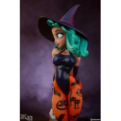 Pumpkin Witch Statue by Sideshow Collectibles Chris Sanders Happy HallowQueens Collection