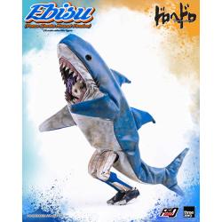 Dorohedoro Figura FigZero 1/6 Ebisu Peace Sharks Mascot Ver. 24 cm ThreeZero 