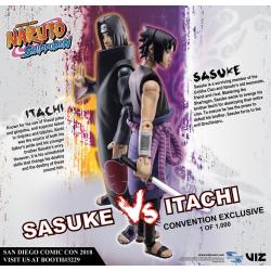 Naruto Shippuden Action Figure Set Sasuke vs. Itachi 2018 SDCC 