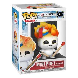 Cazafantasmas: Más allá POP! Vinyl Figura Mini Puft on Fire 9 cm funko