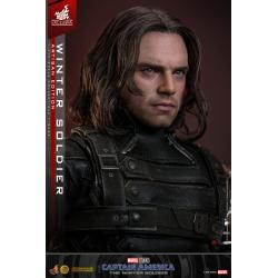 Hot Toys MMS790AE Captain America: The Winter Soldier Collectible Figurine 1/6 Winter Soldier (Artisan Edition) Exclusive 31cm