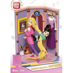 Ralph Breaks the Internet D-Stage PVC Diorama Rapunzel & Vanellope 15 cm
