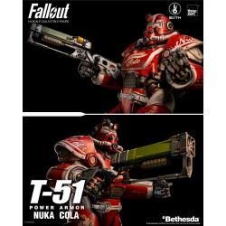 Fallout Figura 1/6 T-51 Nuka Cola Power Armor 37 cm