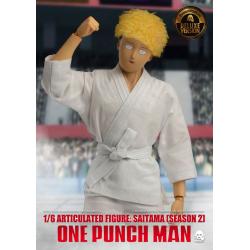 One Punch Man Action Figure 1/6 Saitama (Season 2) Deluxe Version 30 cm