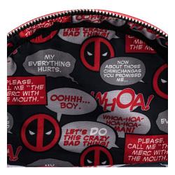 Marvel Comics by Loungefly Backpack Deadpool Merc With A Mouth