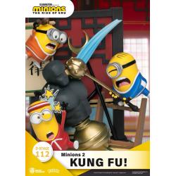Minions 2 Diorama PVC D-Stage Kung Fu! 15 cm Beast Kingdom Gru Mi villano favorito