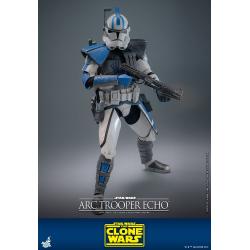 Star Wars:: The Clone Wars Figura 1/6 Arc Trooper Echo 30 cm