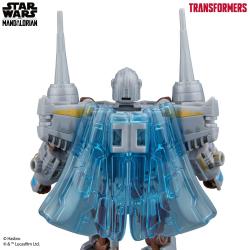 Star Wars x Transformers Figura The Mandalorian / N-1 Starfighter 19 cm HASBRO