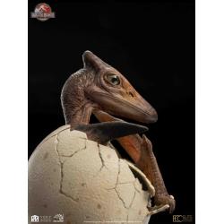  Parque Jurasico III ECC Elite Creature Line Estatua Hatching Pterosaur 16 cm Elite Creature Collectibles