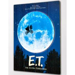 E.T., el extraterrestre Póster de madera WoodArts 3D The Extra-Terrestrial 30 x 40 cm