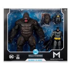 DC Justice League Monsterverse DC Multiverse Pack de 2 Figuras Batman & Kong 29 cm MCFARLANE TOYS