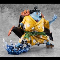 One Piece Estatua PVC Portrait Of Pirates SA-MAXIMUM Knight of the Sea Jinbe Limited Reprint 25 cm Megahouse 