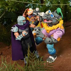 Tortugas Ninja (Cartoon 1980) Pack de 2 Figuras Vacation Bebop and Rocksteady 18 cm NECA