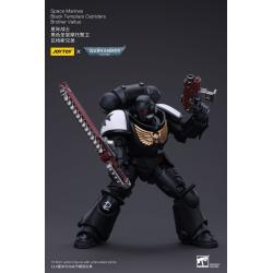 Warhammer 40k Figura 1/18 Space Marines Black Templars Outriders Brother Valtus 14 cm  Joy Toy (CN) 