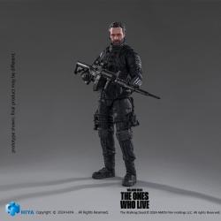 The Walking Dead: The Ones Who Lived Figura 1/18 Exquisite Mini Daryl Dixon Dark Eyes Walker 11 cm Hiya Toys