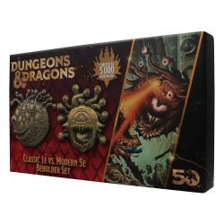 Dungeons & Dragons Pack de 2 Medallóns 50 ANIVERSARIO Beholder Twin Edition FaNaTtik 