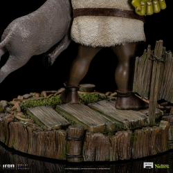 Shrek Estatua 1/10 Deluxe Art Scale Shrek, Donkey and The Gingerbread Man 26 cm Iron Studios 