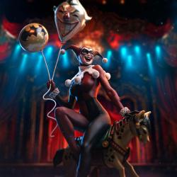 DC Comics Estatua 1/10 Art Scale Harley Quinn Unleashed 30 cm  Iron Studios 