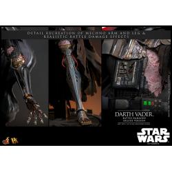 Star Wars Figura 1/6 Darth Vader (Battle Damaged) Deluxe Version 35 cm HOT TOYS