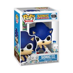 Sonic The Hedgehog Figura POP & Buddy! Vinyl Sonic w/ HChao 9 cm FUNKO