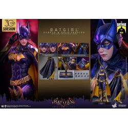 Batman Arkham Knight Figura Videogame Masterpiece 1/6 Batgirl (Purple and Gold Version) Exclusive 30 cm HOT TOYS