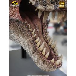 Jurassic Park Estatua tamaño real Tyrannosaurus Rex Head 203 cm ELITE CREATURES COLLECTIBLES