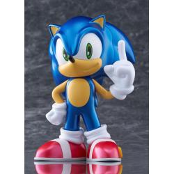 Sonic The Hedgehog Figura vinilo Sofbi Sonic Metallic Ver. 15 cm Bellfine