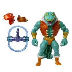 MASTERS DEL UNIVERSO & TORTUGAS NINJA DE Grayskull Figura Deluxe Leatherhead 14 cm  Mattel 