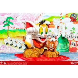 Tom and Jerry: Maneki-Neko Version PVC Bust