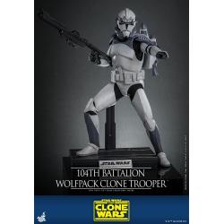 Star Wars The Clone Wars Figura 1/6 104th Battalion Wolfpack Clone Trooper 30 cm Hot Toys 