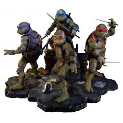 Tortugas Ninja 1990 Estatuas Sideshow Exclusive Set (4)