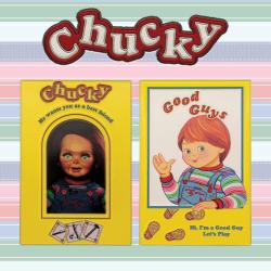 Chucky el muñeco diabólico Lingote con Spell Card Chucky Limited Edition FaNaTtik